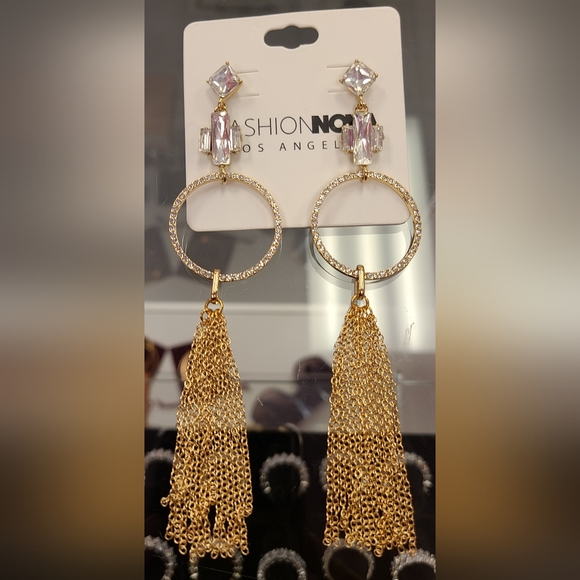 Fashion Nova Jewelry Nwt Long Earrings Fashion Nova Poshmark